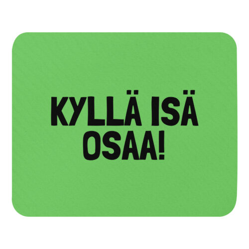 Se yksi tyyppi, joka ei lue ohjeita – eikä tarvitse | Hiirimatto