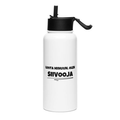 Siisti homma – luota minuun | Juomapullo pillillä