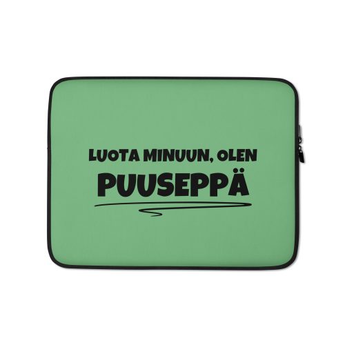 Puusepän varma ote | Kannettavan suojatasku