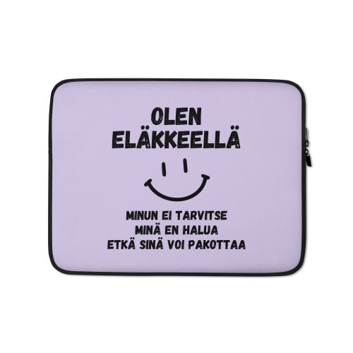 Työt tehty, elämä alkaa | Kannettavan suojatasku