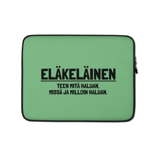 Eläkepäivät alkaneet | Kannettavan suojatasku