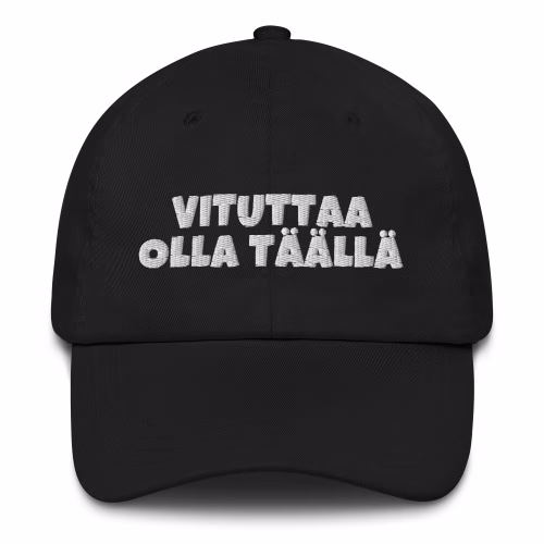 Vituttaa olla täällä | Lippis